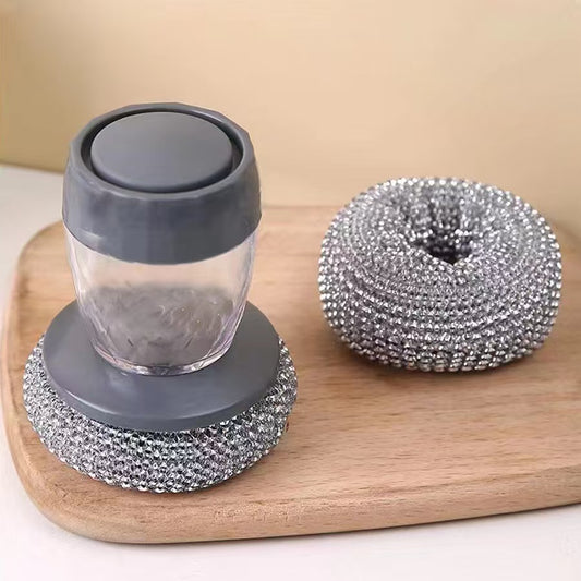 Soap Dispenser Steel Brush
