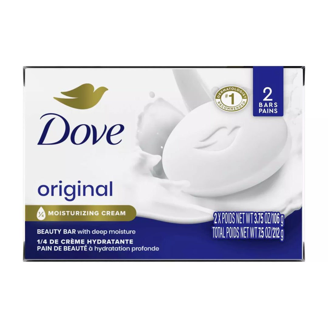 Dove Beauty White Moisturizing Beauty Bar Soap